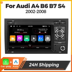 MEKEDE Radio CarPlay y Android Auto para Audi A4 B6/B7 y SEAT Exeo