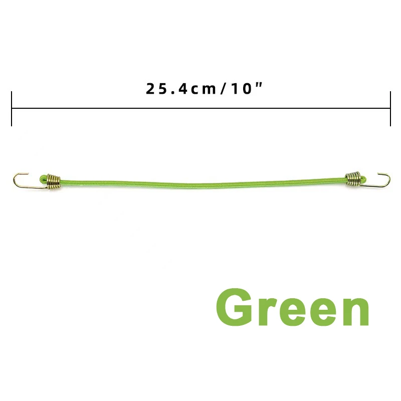 10 Correas Elásticas Camping 4mm - imagen 2