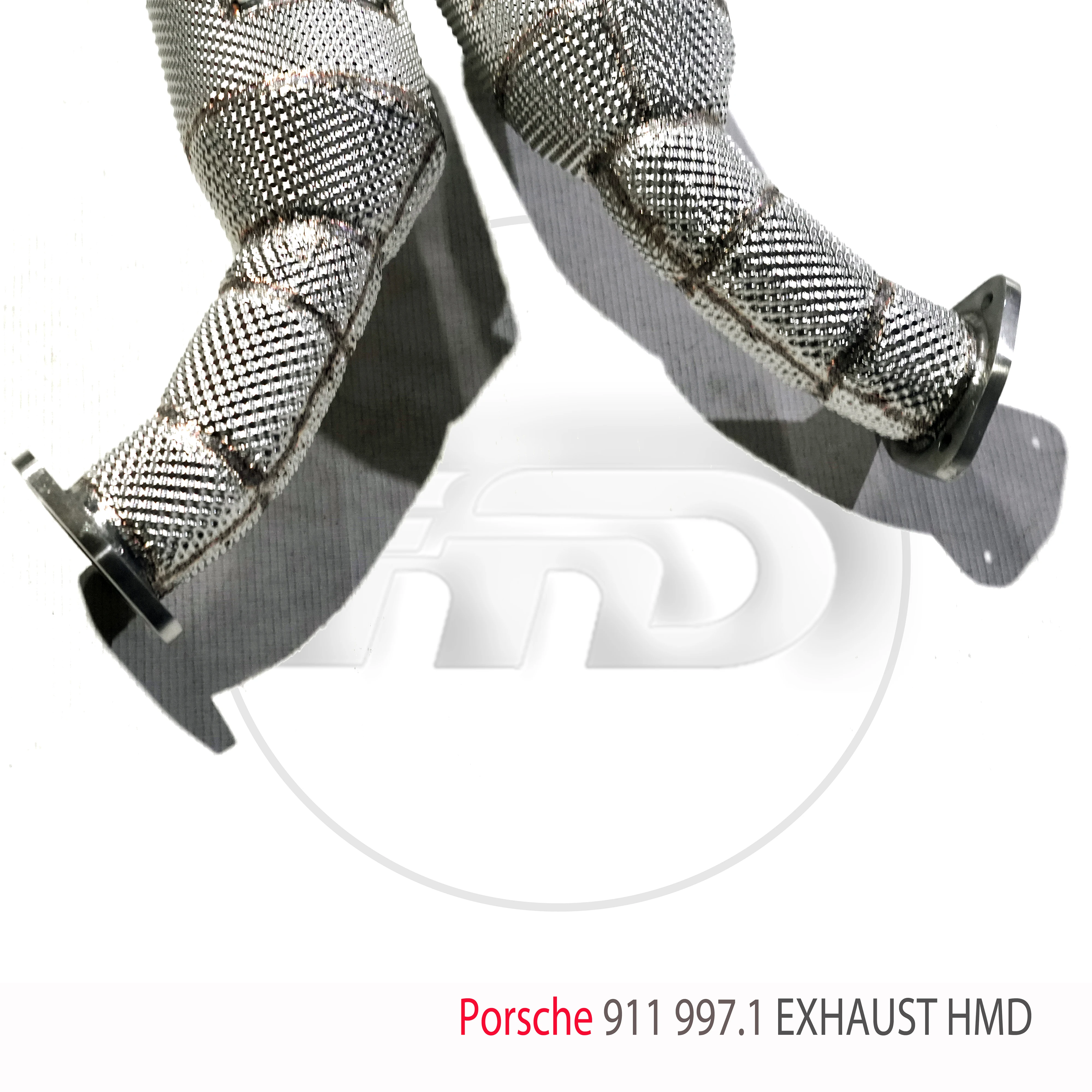 Tubo de escape HMD Porsche 911 997.1 con catalizador – Cat-back - imagen 5
