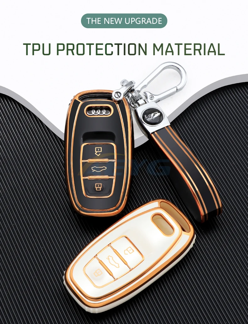 Funda TPU llave Audi - colores disponibles