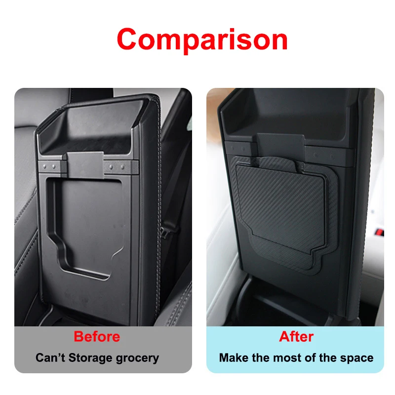 Organizador consola central Tesla Model Y Juniper y Model 3 Highland - imagen 4