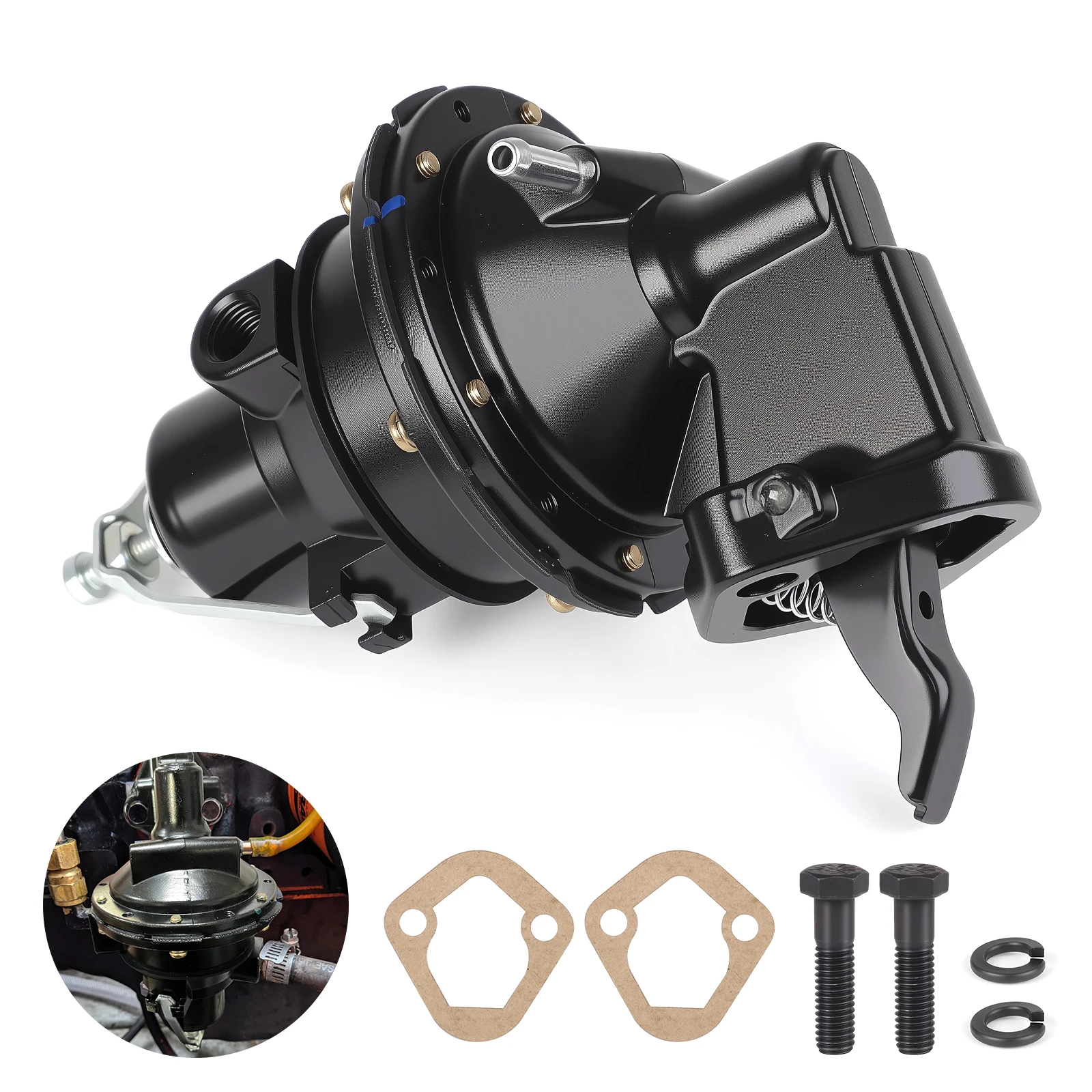 Mercruiser 509407 Bomba de combustible mecánica para 2.5L-3.7L