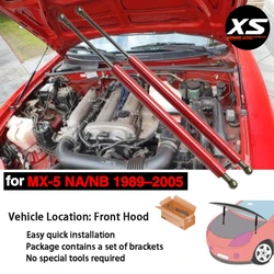 Muelle de gas capó delantero Mazda MX5 NA NB 1989-2005