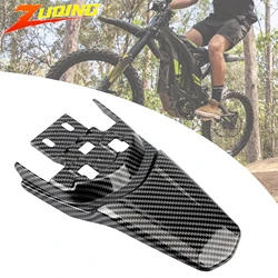 Guardabarros trasero de fibra de carbono para Surron Light Bee X S Dirt Bike, accesorios para Motocross, Kit Universal, piezas de mejora para Pit Bike