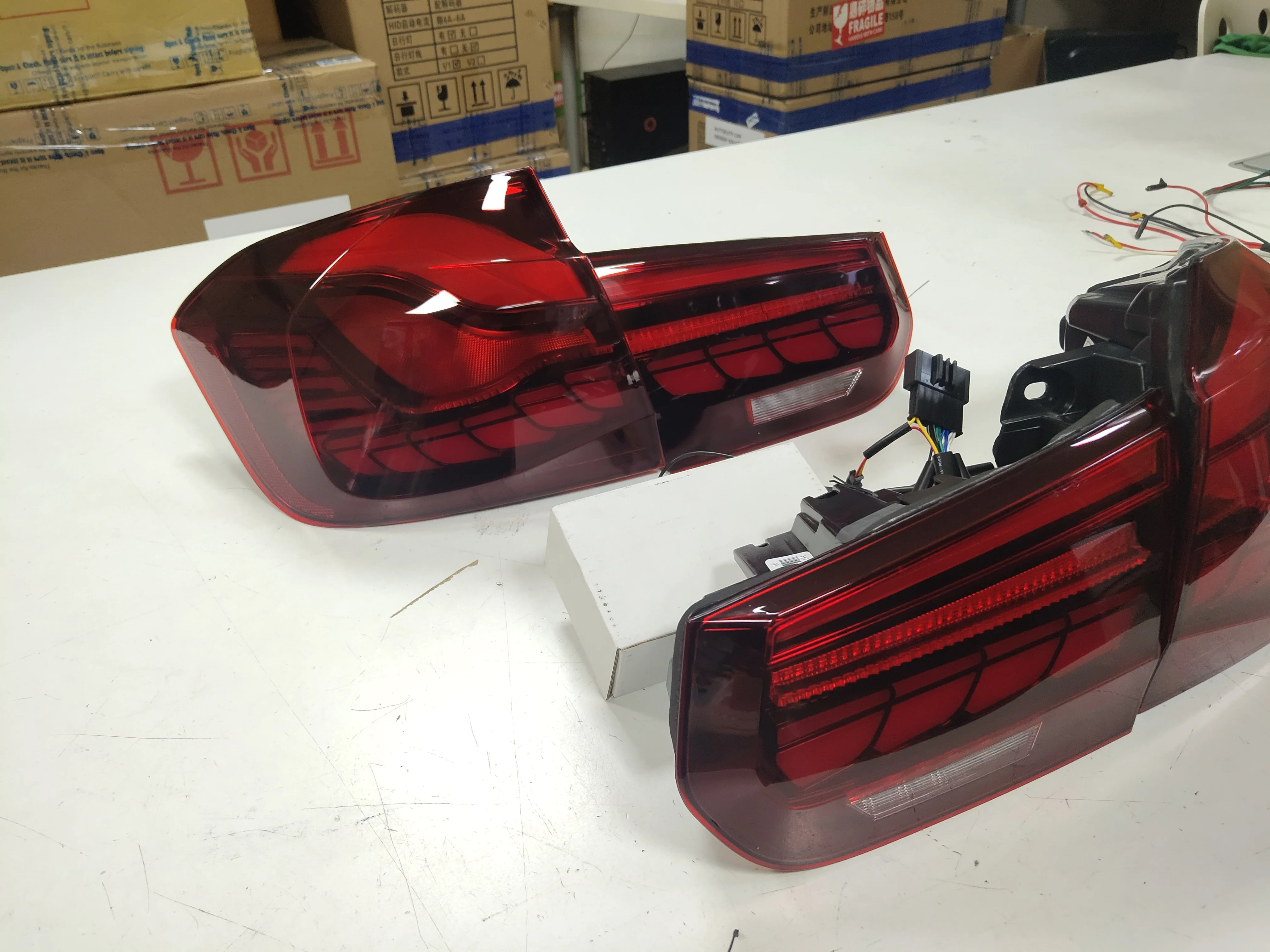 Luz trasera LED roja para BMW F30 F35 318-335i 2013-2020 - imagen 5