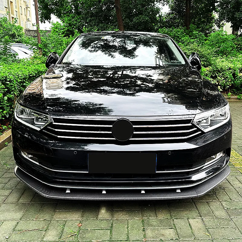 Kit splitter frontal con alerón divisor para VW Passat B8 2016-2019 - imagen 4