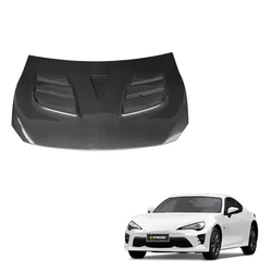 Langyu capó de fibra carbono para Toyota GT86 estilo D