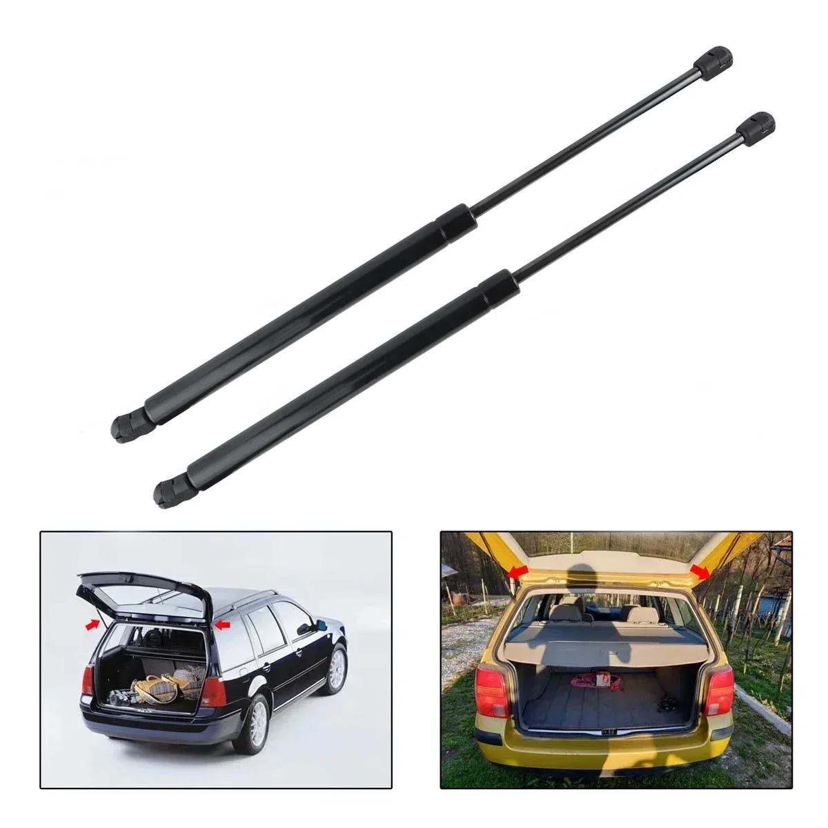 Puntales gas maletero compatibles Nissan Qashqai 2007-2013 90450JD01B - imagen 4