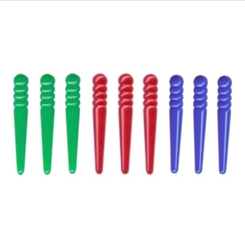 Clavijas de plástico para tablero de Cribbage, 1/8", 5 colores - imagen 3