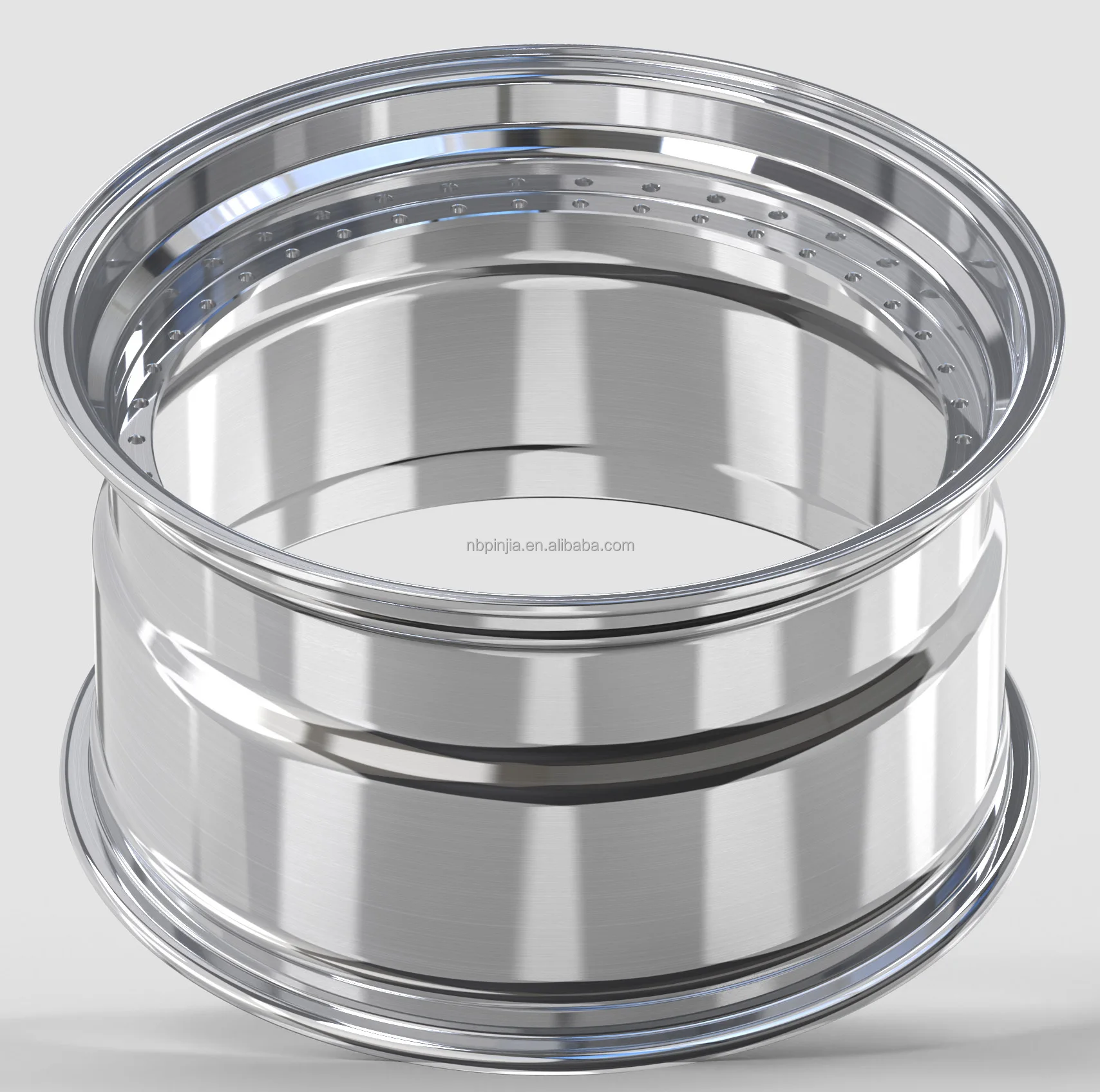 Barril de llanta forjado de aluminio en blanco - imagen 2