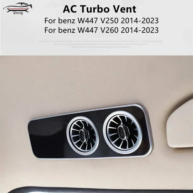 Embellecedor Turbina LED Techo Mercedes Clase V W447