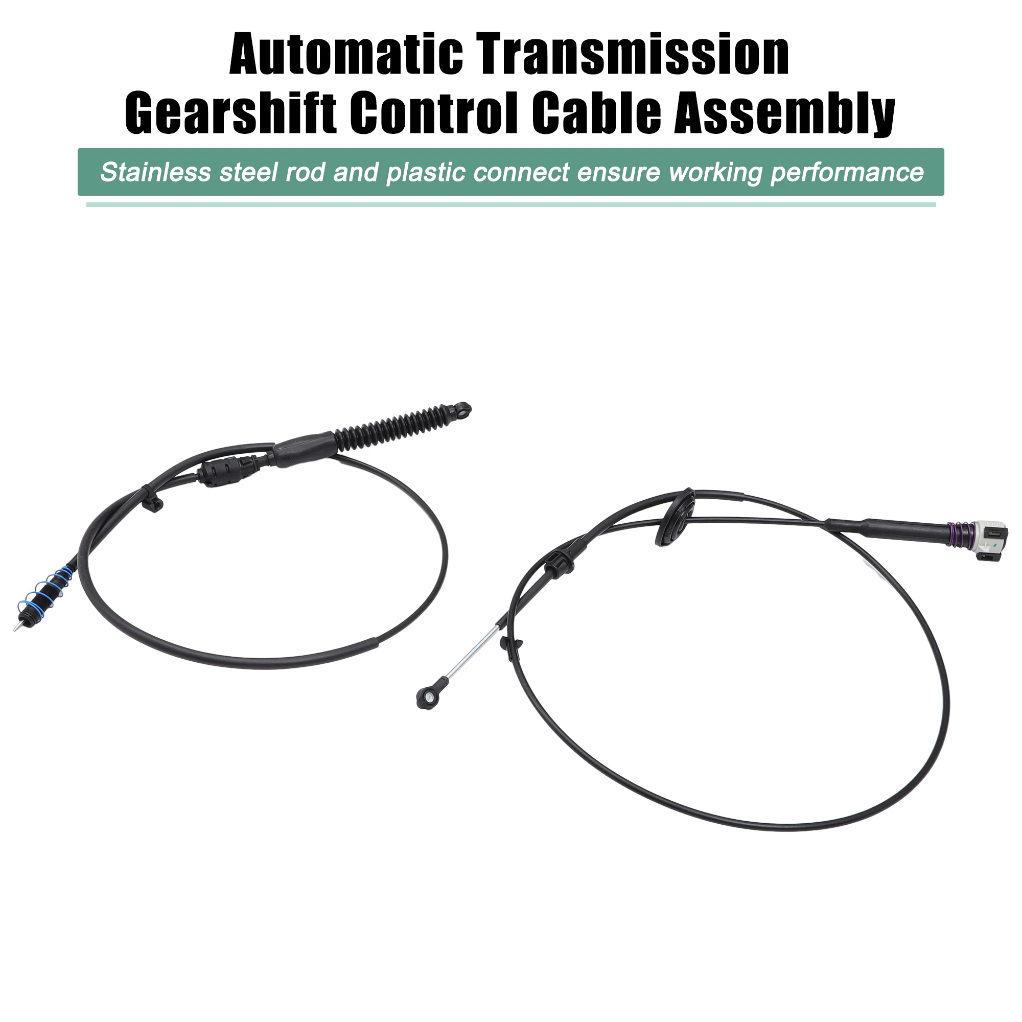 X Autohaux Juego de cables de palanca de control de transmisión automática para Cadillac Escalade 2002-2006 para Chevrolet Avalanche 2002-20 No. 88967321 - imagen 3