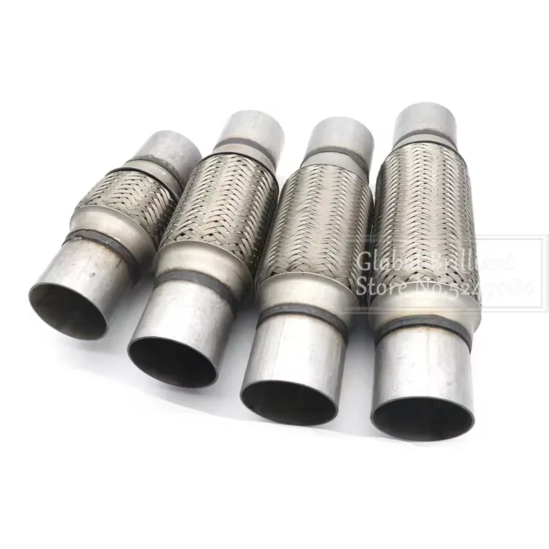 Tubo flexible de escape inoxidable 57/45 mm – conexión silenciador