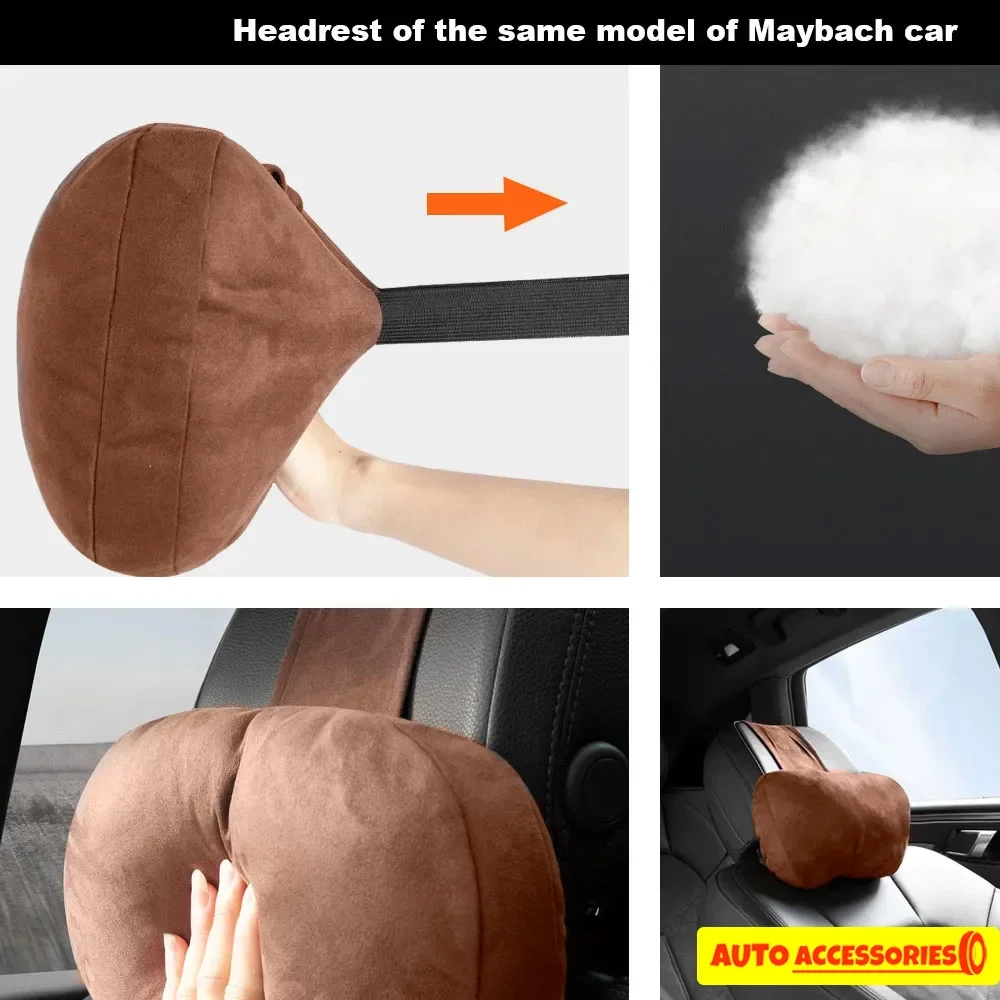 Reposacabezas universal Maybach Design – Ajustable para Mercedes S Clase - imagen 4