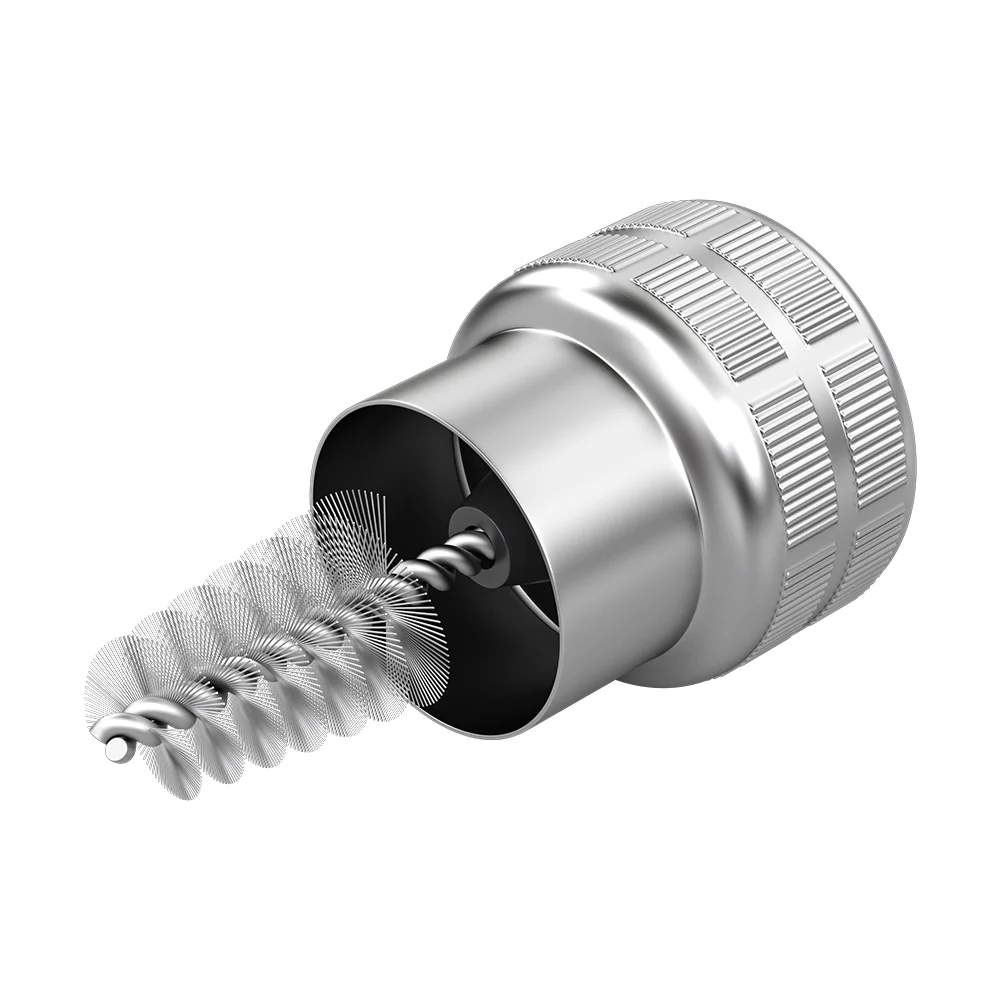 Cepillo de alambre para limpiar bornes de batería del coche - imagen 2