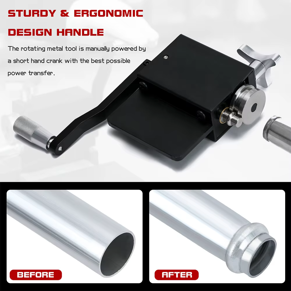 Herramienta manual de rebordeado de tubos para intercooler - imagen 2
