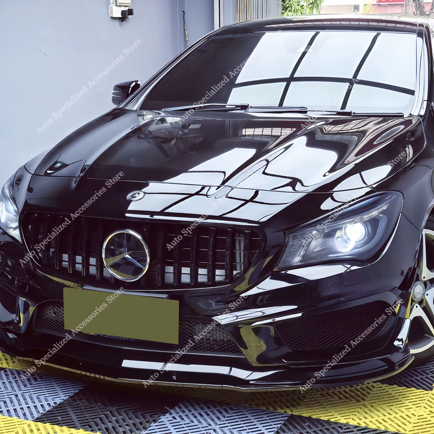 Canards delanteros Aero Flicks para Mercedes Clase A W176 AMG-Line - imagen 2