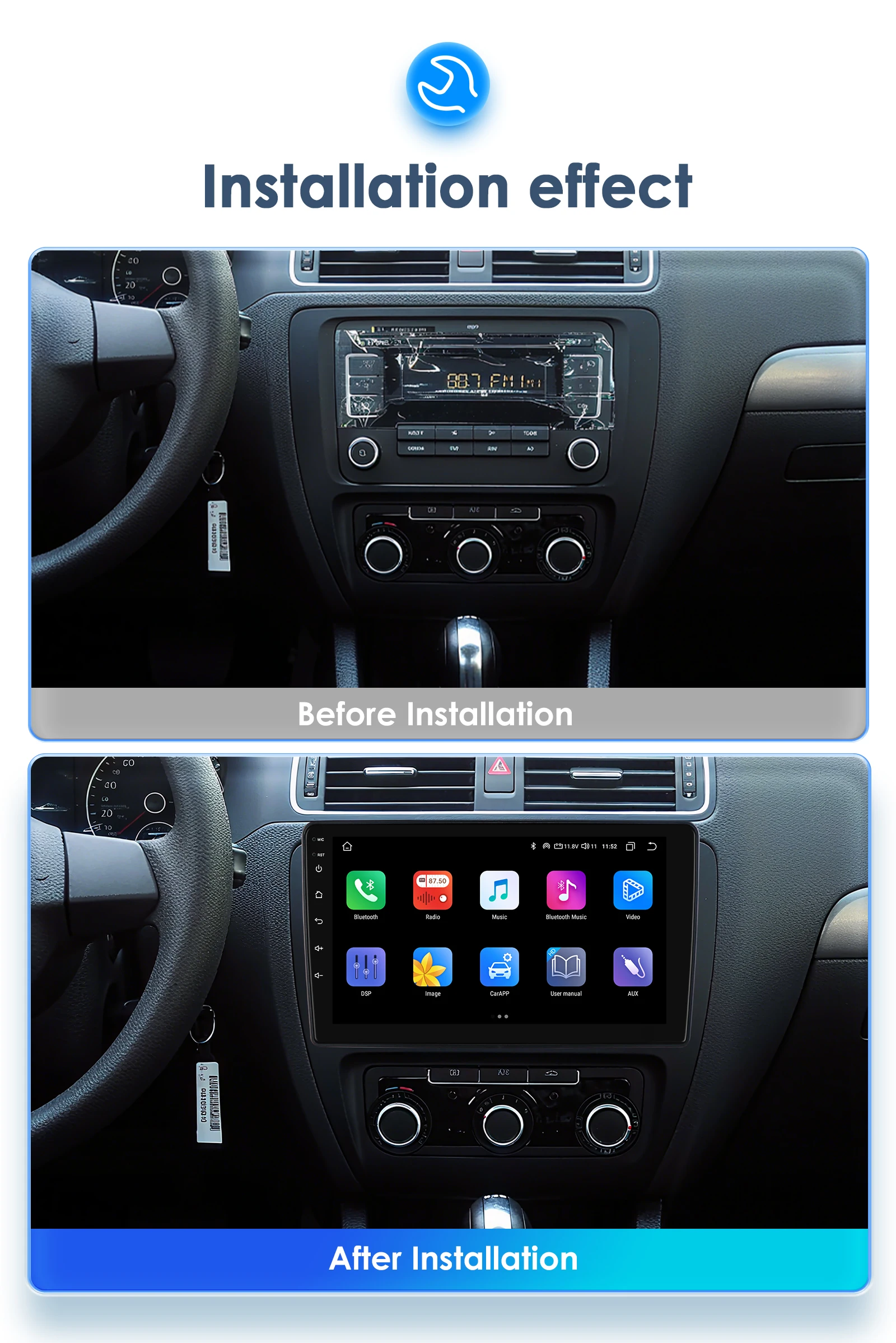 Conectividad y Carplay
