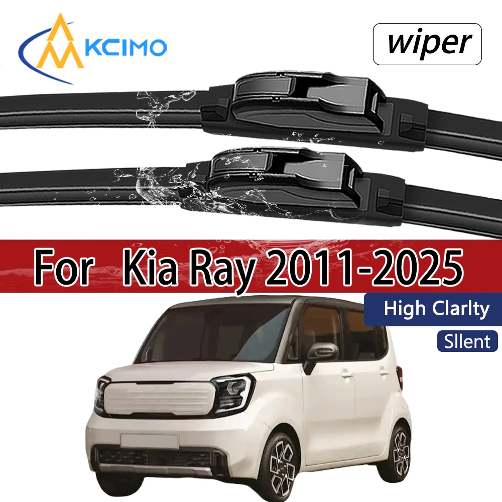 OEM Par de limpiaparabrisas delanteros para Kia Ray 2011-2025