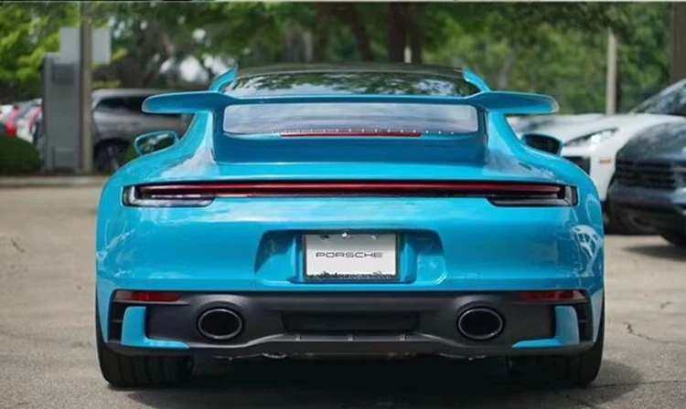 Alerón trasero carbono doble cubierta DM Porsche 911 992 Carrera S - imagen 3