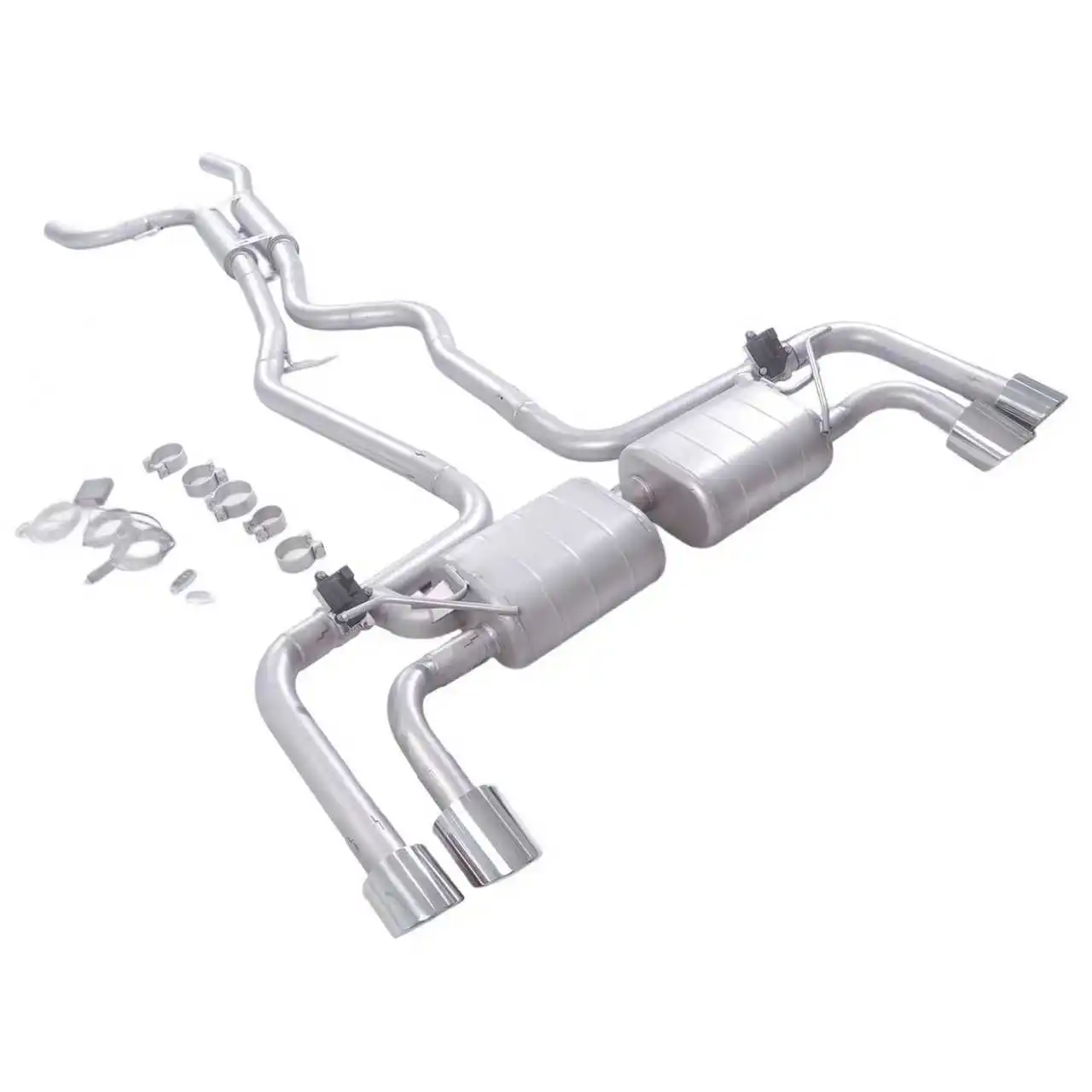 Escape GFC catback deportivo Porsche Cayenne 958 3.0T 4.0T 4.8T - imagen 2