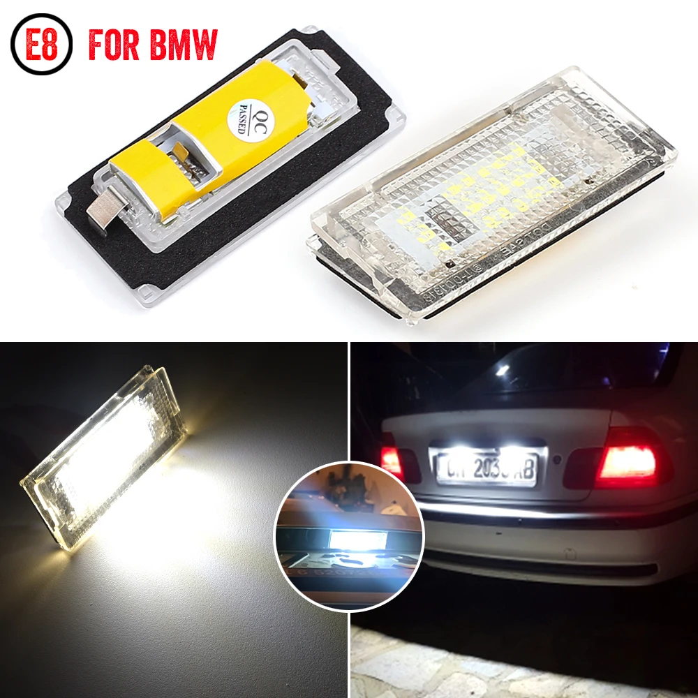 Luces LED de matrícula para BMW E46 Serie 3 pre-LCI 323i 328i 330i - imagen 3