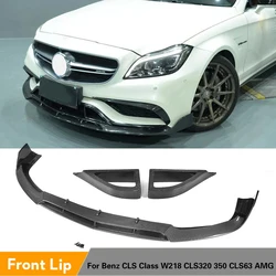 Mercedes Labio delantero CLS63 AMG W218 2015-2017 fibra carbono