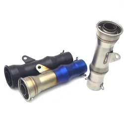 Escape Slip On 51mm para Yamaha MT-07 MT-09 CBR1000RR Kawasaki Z650 Z900 BMW S1000RR