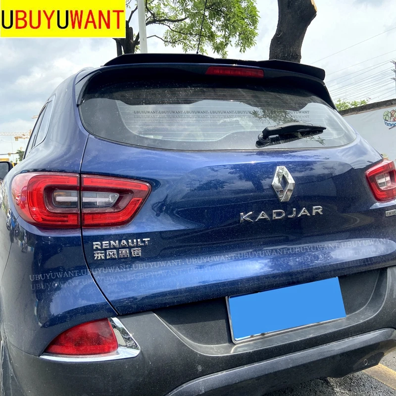 Alerón trasero ABS negro brillante para Renault Kadjar 2016-2019 - imagen 3
