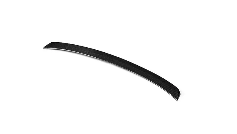 Alerón trasero de ABS con acabado negro para personalización exterior