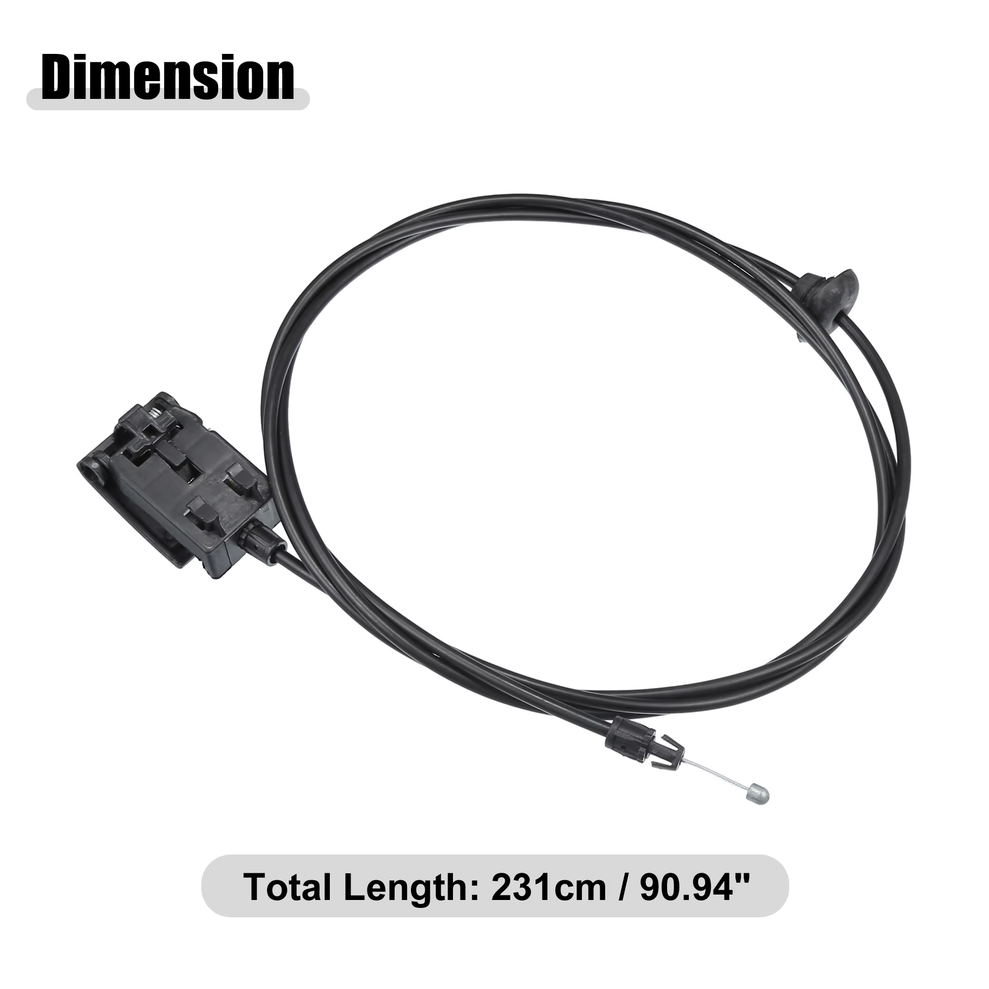 UXCELL 5160352AC Cable de apertura del capó Dodge Ram 2009-2010 - imagen 2