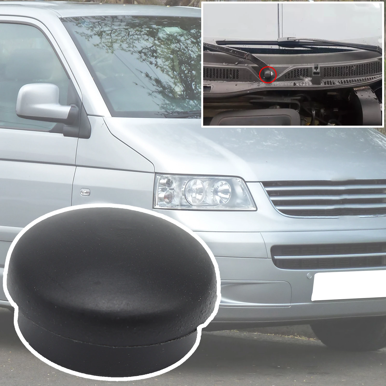 Tuerca tapa brazo limpiaparabrisas OEM VW Transporter T4 T5 T6