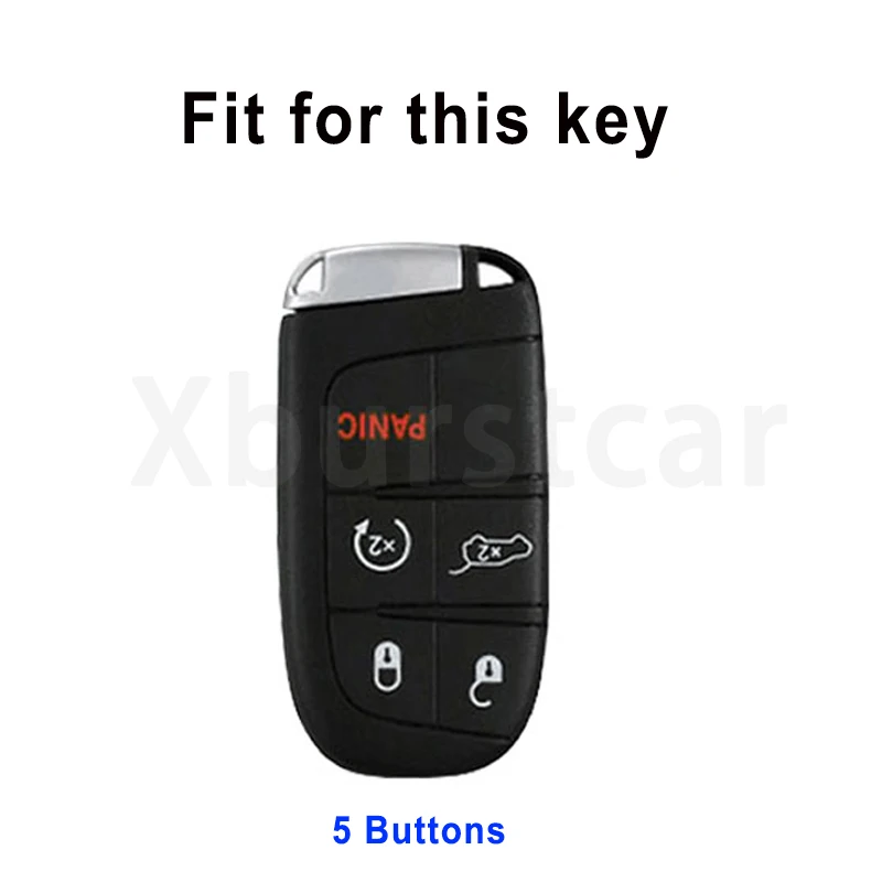 Funda de TPU para llave de coche con cinco botones