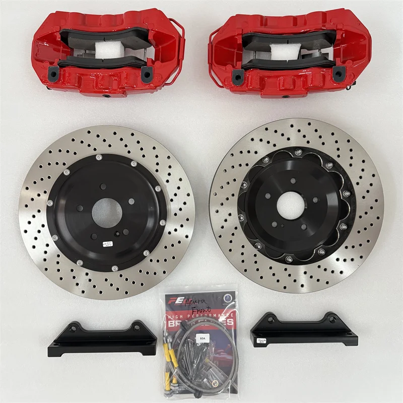 Kit de frenos Jekit de 6 pistones 380x34 mm para Dodge Challenger R/T 5.7 - imagen 2