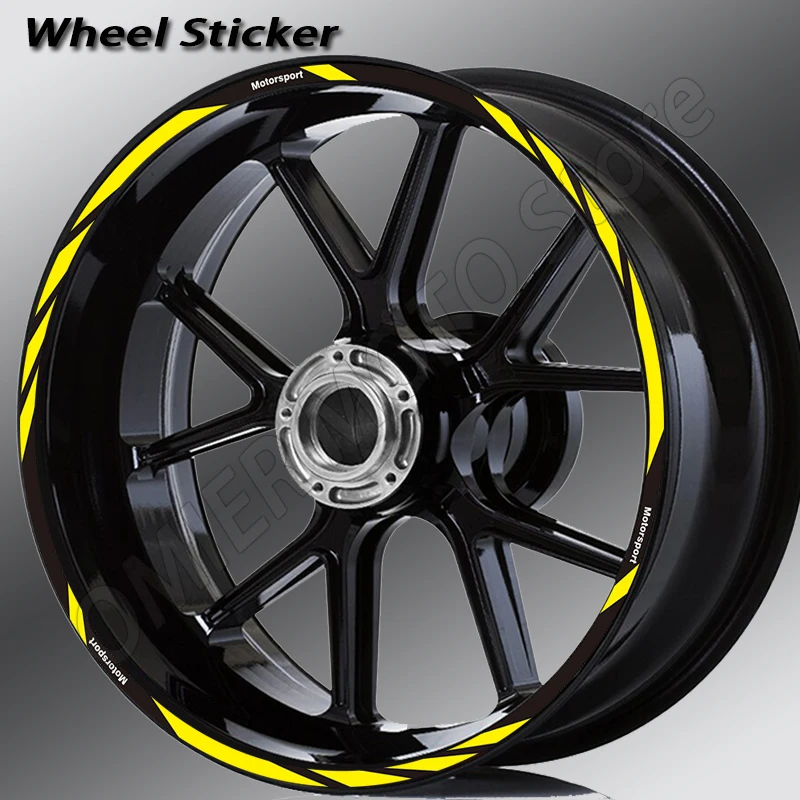 Pegatinas Cubo Rueda Motocicleta 17" - imagen 5