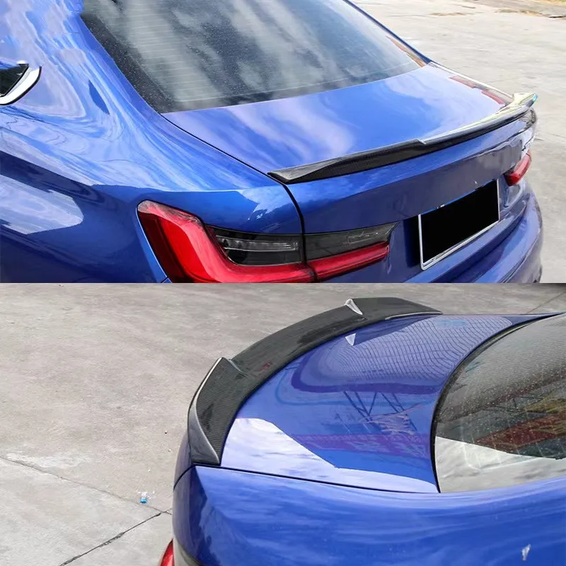 Alerón trasero de carbono negro para BMW Serie 3 G20 y M3 G80 - imagen 3