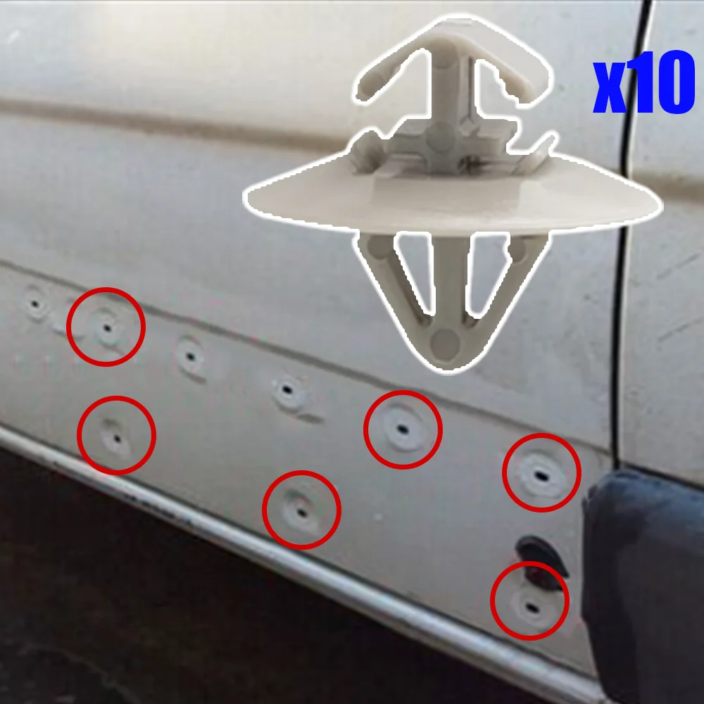 Clips de moldura de puerta para Renault Duster y Megane II