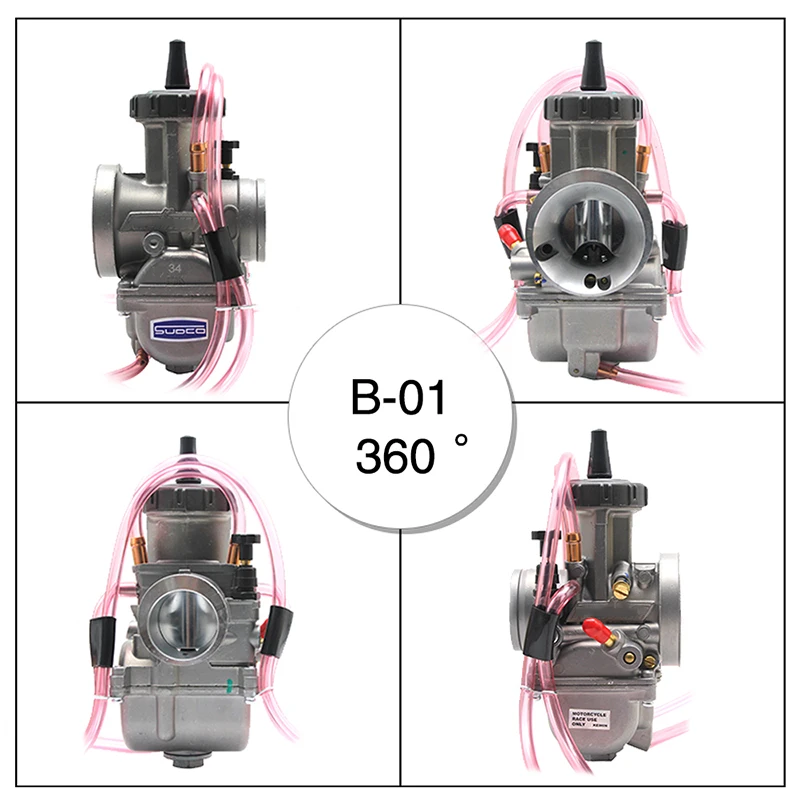 Carburador Keihin PWK Power Jet para motos y ATV - imagen 4