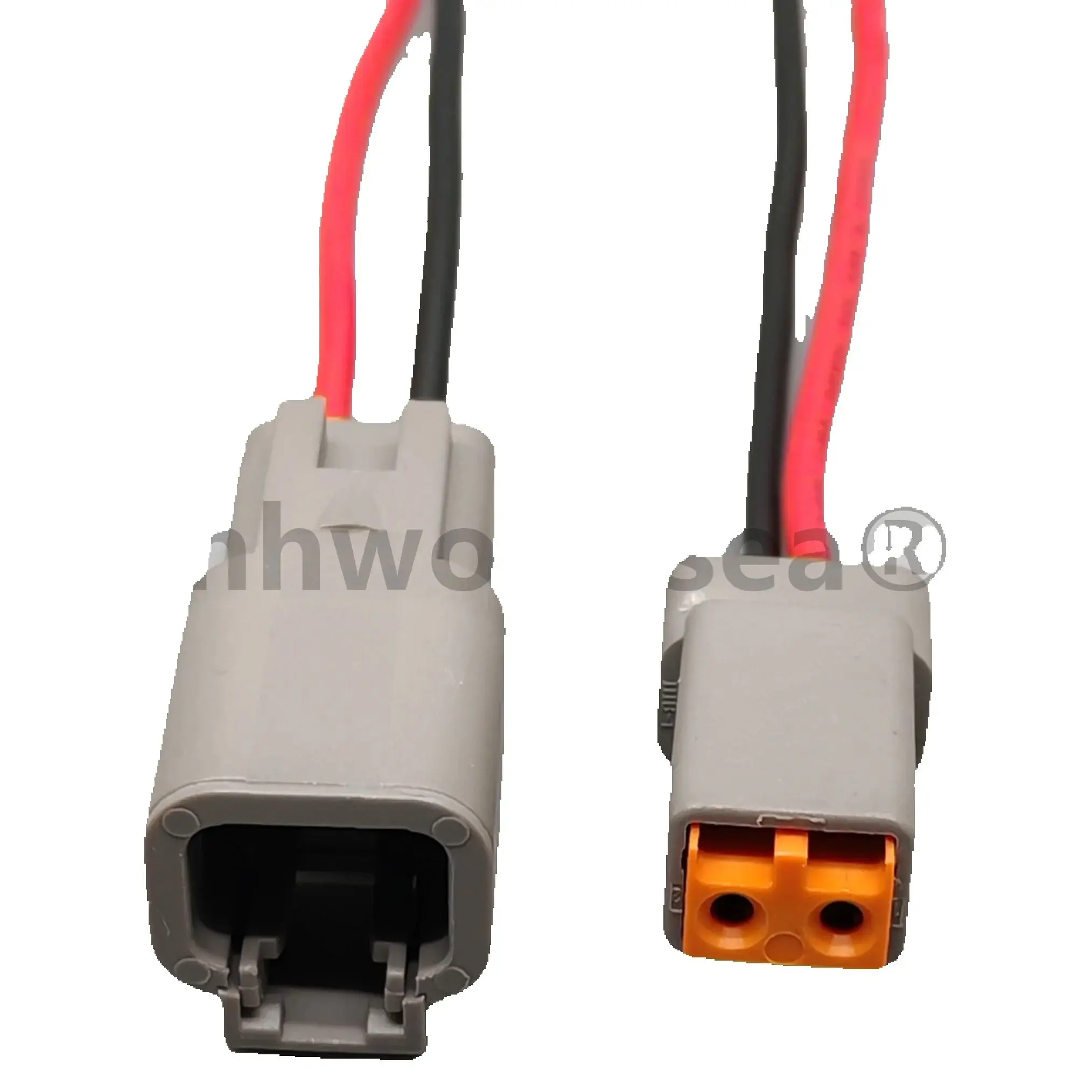 Conector impermeable 2 pines macho-hembra – eléctrico coche - imagen 2