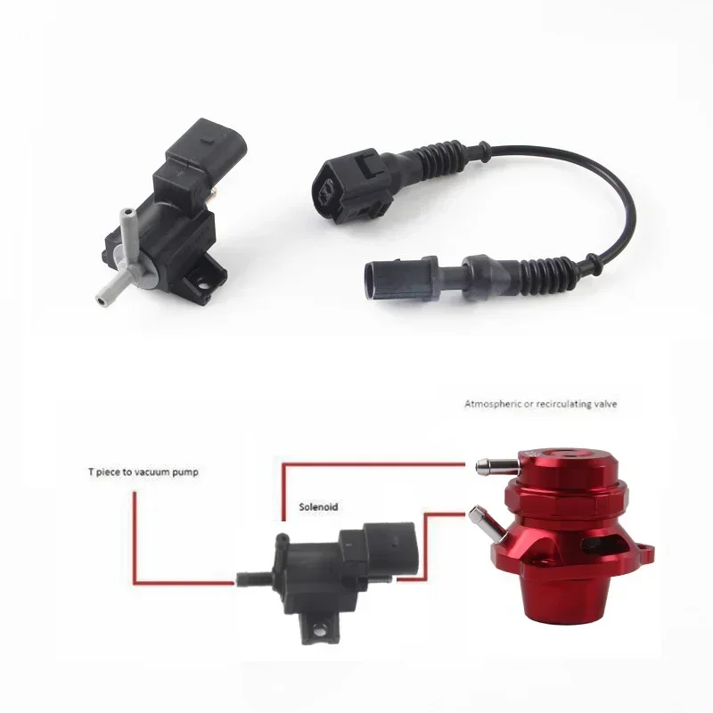 Válvula de descarga turbo BOV para Audi y VW 1.8 y 2.0 TSI EA888 - imagen 4