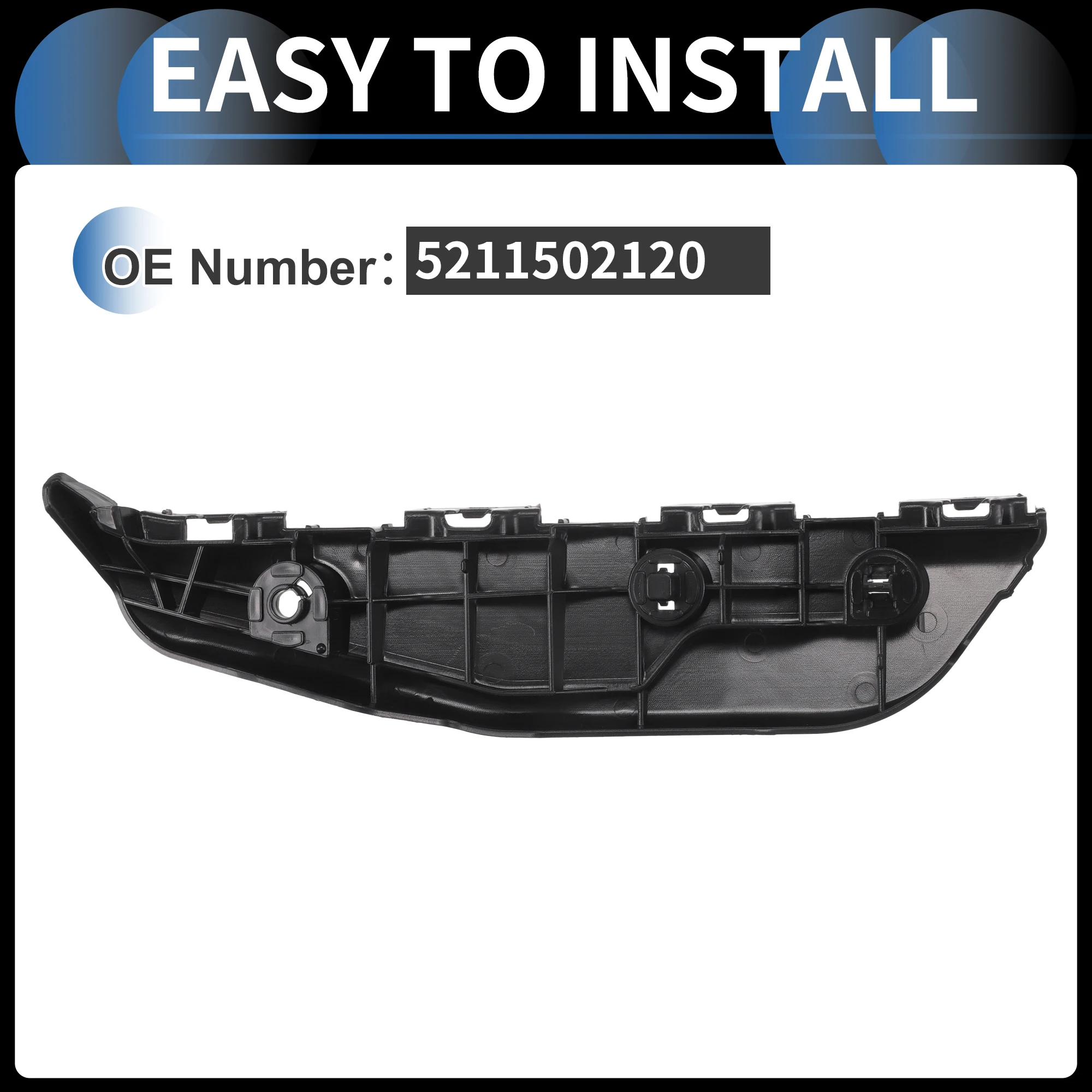Soporte parachoques Toyota Matrix 2009-2014 (izq./der.) OEM 5211502120 - imagen 4