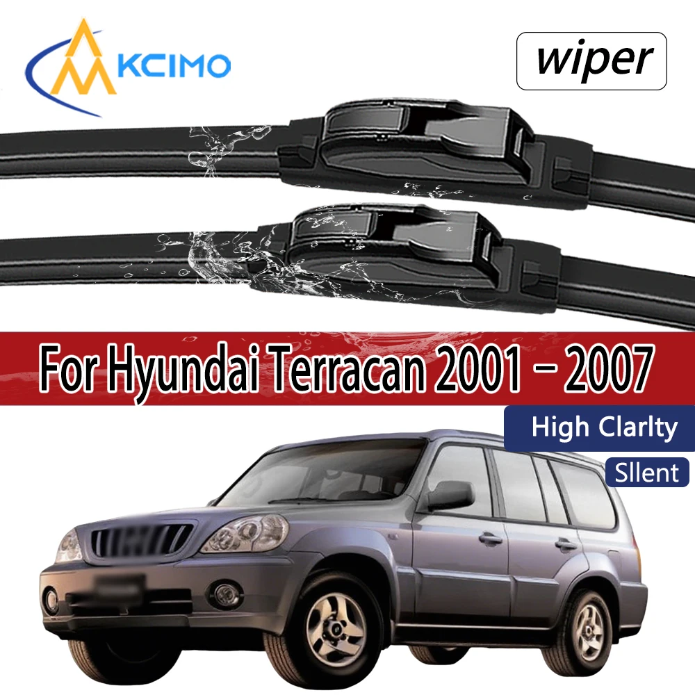 Escobillas limpiaparabrisas delanteras Hyundai Terracan 2001-2007