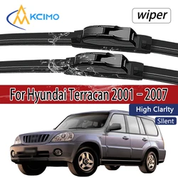 Escobillas limpiaparabrisas delanteras Hyundai Terracan 2001-2007