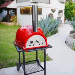 SEB Kamado barbacoa de cerámica de quema de leña y horno pizza