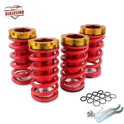 Muelles de suspensión ajustables rojos Honda Civic EG/EJ/EK 88-00