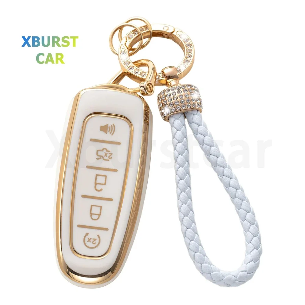Funda TPU para llave de coche Ford y Lincoln – carcasa protectora