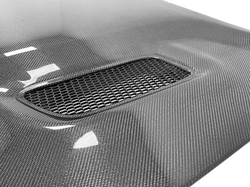 Cofano fibra de carbono Redeye con rejillas para Dodge Charger Hellcat - imagen 4