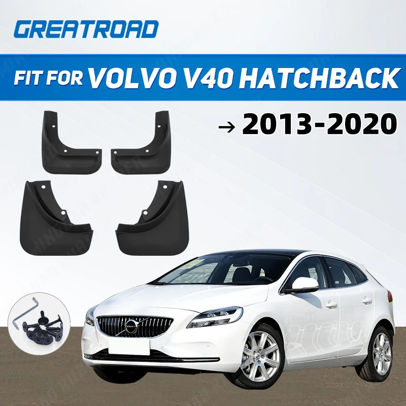 Guardabarros delanteros VOLVO V40 2013-2020 protectores salpicaduras