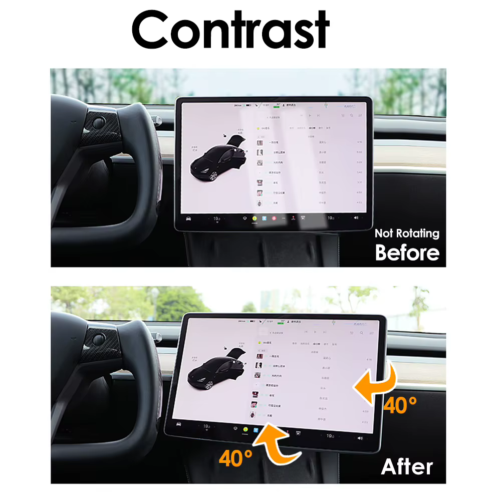 Soporte giratorio para pantalla Tesla Model 3/Y Juniper GPS - imagen 4
