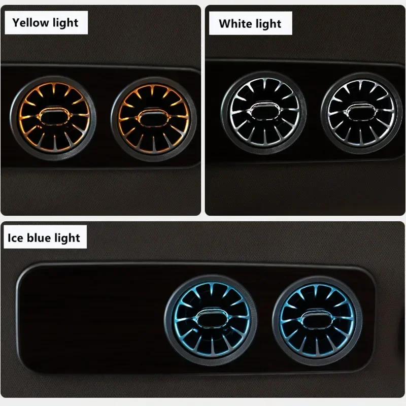 Embellecedor de Ventilación Turbo LED para Techo Mercedes Benz W447 Clase V - imagen 5